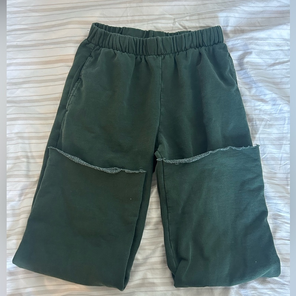 cropped brandy melville sweatpants
